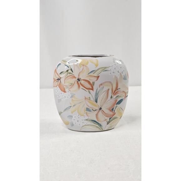 Vintage Flora Design Mini Vase Kimiko Ikeda Otagiri Japan Mid-Century Boho Retro - Picture 1 of 9